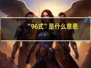 “96式”是什么意思