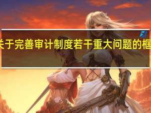 《关于完善审计制度若干重大问题的框架意见》（关于完善审计制度若干重大问题的框架意见 是什么意思）