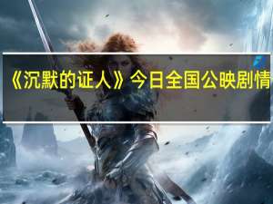 《沉默的证人》今日全国公映剧情介绍+网友点评