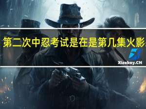 《火影忍者》第二次中忍考试是在是第几集 火影忍者炎之中忍试验