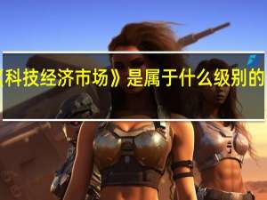 《科技经济市场》是属于什么级别的刊物啊