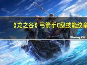 《龙之谷》弓箭手C级技能纹章（疾闪攻略）