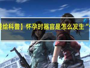 【漫绘科普】怀孕时器官是怎么发生“位移”的？ 到底什么情况嘞