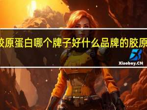 㬵原蛋白哪个牌子好 什么品牌的胶原蛋白好