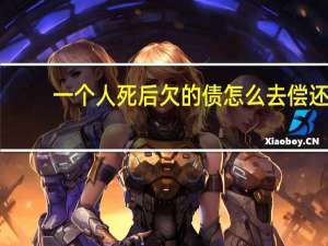 一个人死后欠的债怎么去偿还