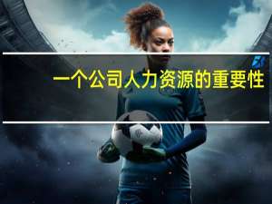 一个公司人力资源的重要性（人力资源的重要性）