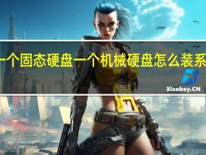 一个固态硬盘一个机械硬盘怎么装系统教程（一个固态硬盘一个机械硬盘怎么装系统）