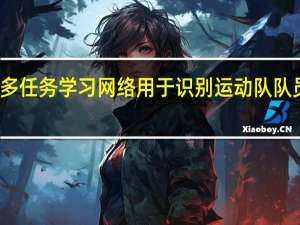 一个多任务学习网络用于识别运动队队员球衣号码