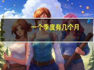 一个季度有几个月