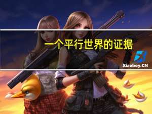 一个平行世界的证据