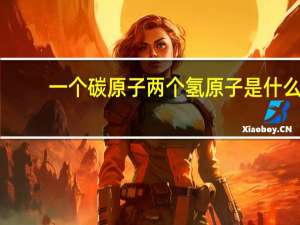 一个碳原子两个氢原子是什么