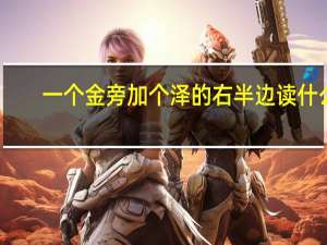 一个金旁加个泽的右半边读什么