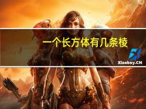 一个长方体有几条棱（一个长方体）