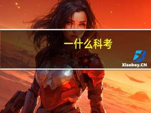 一什么科考