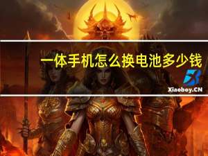 一体手机怎么换电池多少钱（一体手机怎么换电池）
