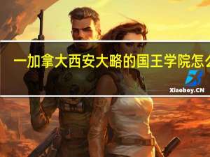 一加拿大西安大略的国王学院怎么样