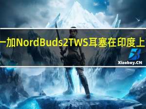 一加Nord Buds 2 TWS耳塞在印度上市销售