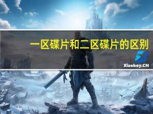 一区碟片和二区碟片的区别