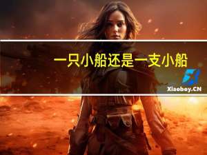 一只小船还是一支小船