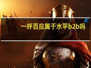 一呼百应属于水平b2b吗