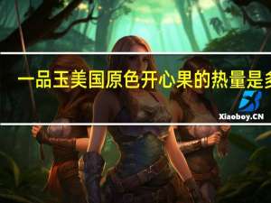 一品玉 美国原色开心果的热量是多少