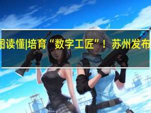 一图读懂 | 培育“数字工匠”！苏州发布十条举措