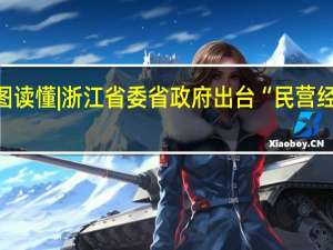 一图读懂 | 浙江省委省政府出台“民营经济32条”