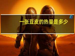 一张豆皮的热量是多少