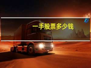 一手股票多少钱