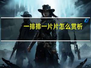 一排排一片片怎么赏析