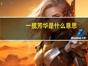 一揽芳华是什么意思
