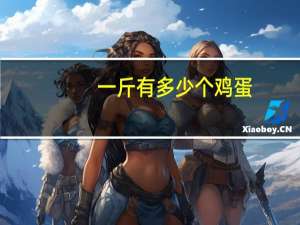 一斤有多少个鸡蛋