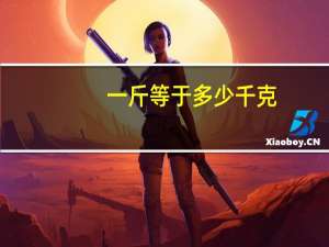 一斤等于多少千克（一斤等于多少千克）