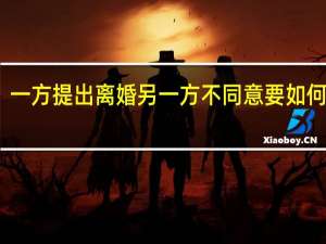 一方提出离婚另一方不同意要如何处理