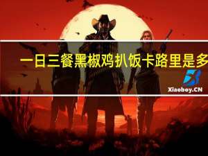 一日三餐 黑椒鸡扒饭卡路里是多少