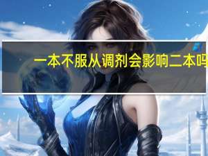 一本不服从调剂会影响二本吗