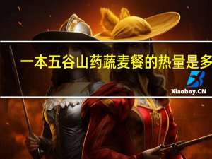 一本 五谷山药蔬麦餐的热量是多少