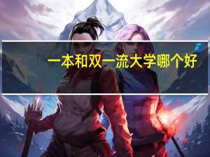 一本和双一流大学哪个好