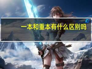 一本和重本有什么区别吗