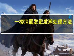一楼墙面发霉发潮处理方法