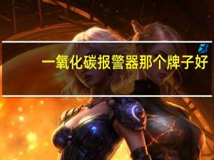 一氧化碳报警器那个牌子好