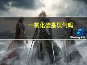 一氧化碳是煤气吗