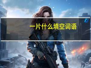 一片什么填空词语
