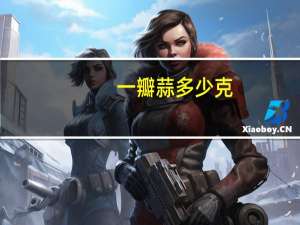 一瓣蒜多少克
