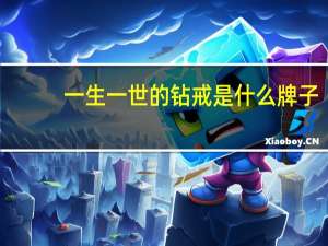 一生一世的钻戒是什么牌子