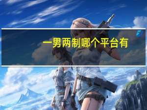 一男两制哪个平台有（一男两制）