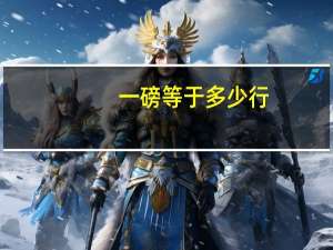 一磅等于多少行