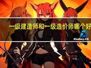 一级建造师和一级造价师哪个好考