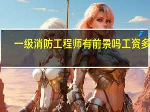 一级消防工程师有前景吗工资多少