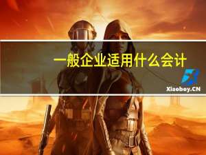 一般企业适用什么会计